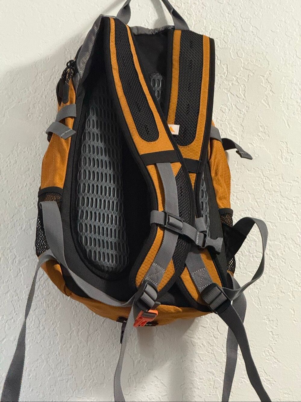 Teton orange Stretch Adjustable Hiking Backpack Rain Cover gorpcore - Picture 3 of 5